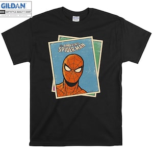 The Amazing Spider-Man Poster T-shirt Hoodie Kids Child Tote Bag Tshirt S-M-L-XL-XXL-3XL-4XL-5XL Gildan Oversized Men Women Unisex A719