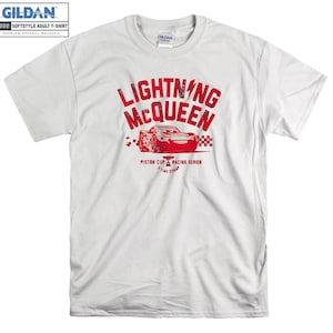 Lightning McQueen vintage Race T-shirt Hoodie Enfants Enfant Tote Bag Tshirt S-M-L-XL-XXL-3XL-4XL-5XL Gildan Oversized Hommes Femmes Unisexe A163