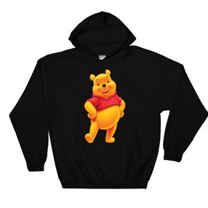 Disney Winnie The Pooh Winnie Famous Cartoon Character Hoodie Sweatshirt Pullover S-M-L-XL-XXL-3XL-4XL-5XL Oversized Men Women Unisex 5460