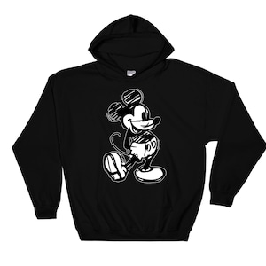 Mickey Mouse Hoodie Novelty Cool Gift Jumper Pullover Hoodie Sweatshirt Pullover S-M-L-XL-XXL-3XL-4XL-5XL Oversized Men Women Unisex 4175