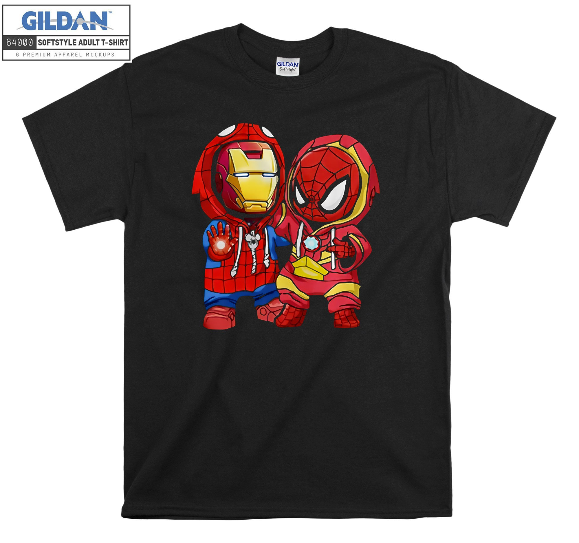 Discover Marvel Spider-man And Iron Man T-Shirt