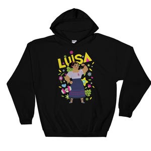 Famous Cartoon Super Hero Luisa Strong Girl Poster Hoodie Sweatshirt Pullover S-M-L-XL-XXL-3XL-4XL-5XL Oversized Men Women Unisex 6246