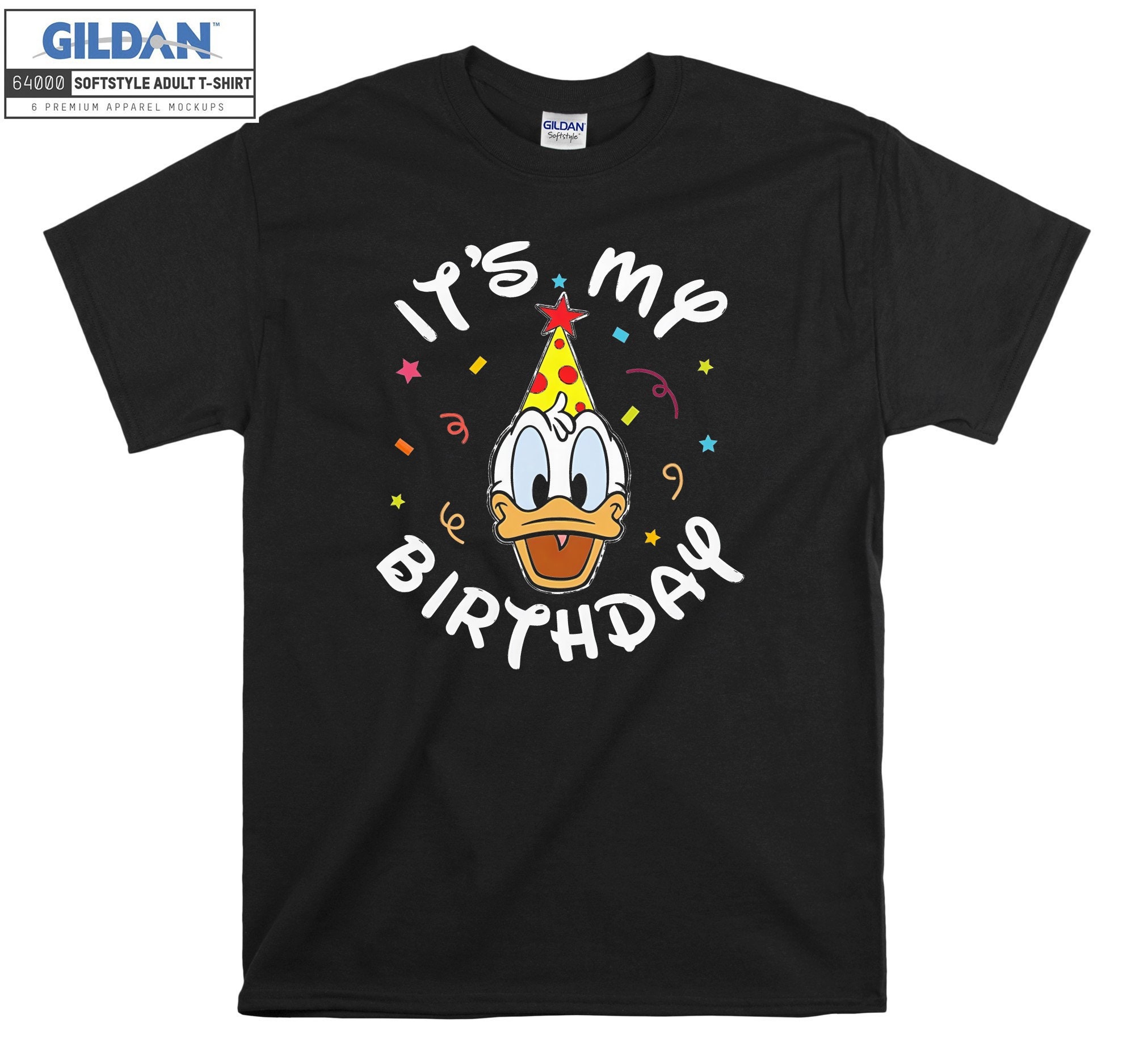 ドナルドダック イッツ マイ バースデー ダック Tシャツ