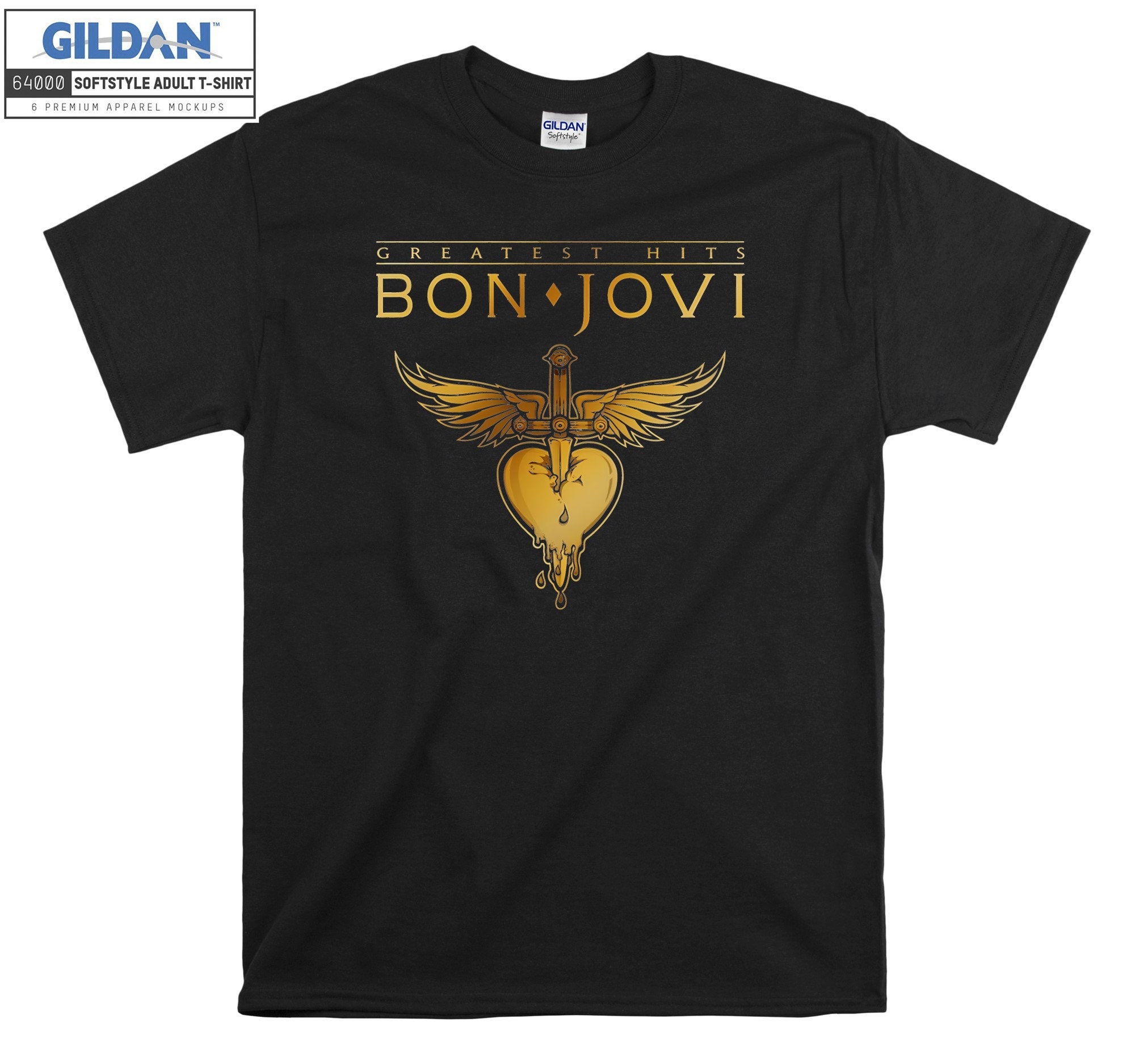 Discover Bon Jovi Rock Band Jovi Bon T-Shirt