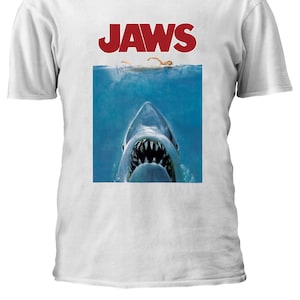 Jaws Movie Poster Cool T shirt Hoodie Tote Bag Hoody T-shirt Tshirt S-M-L-XL-XXL-3XL-4XL-5XL Oversized Men Women Unisex 2673