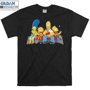The Simpsons Family Cinema Cartoon Hoodie Sweatshirt Hoody Long Sleeve S-M-L-XL-XXL-3XL-4XL-5XL Adult Oversized Men Women Unisex 4906