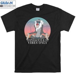 Le Roi Lion Rafaki Positive Vibes T-shirt Hoody Kid Child Tote Bag Tshirt S-M-L-XL-XXL-3XL-4XL-5XL Gildan Oversized Men Femmes Unisexe 7453