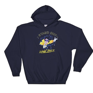 Retro Disney Powerline Stand Out Tour 95  Goofy Movie Hoodie Sweat Pullover S-M-L-XL-XXL-3XL-4XL-5XL Oversized Men Women Unisex AC518