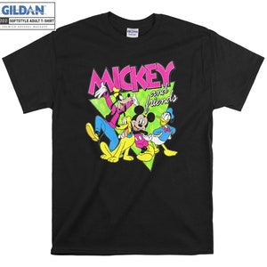 Disney Mickey And Friends Group T-shirt Hoody Kids Kind Tote Bag Tshirt S-M-L-XL-XXL-3XL-4XL-5XL Gildan Oversized Mannen Vrouwen Unisex 6739
