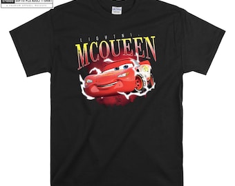 Lightning McQueen Movie Funny Cartoon T shirt Hoodie Hoody T-shirt Tshirt S-M-L-XL-XXL-3XL-4XL-5XL Oversized Men Women Unisex 8967