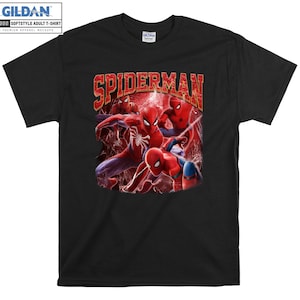Spiderman Marvel Avenger T-shirt Hoodie Kids Child Tote Bag Tshirt S-M-L-XL-XXL-3XL-4XL-5XL Gildan Oversized Men Women Unisex A587