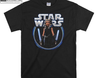 Le Clone Wars Ahsoka Dual Wield T-shirt Hoody Kids Child Tote Bag Tshirt S-M-L-XL-XXL-3XL-4XL-5XL Gildan Oversized Men Femmes Unisexe 7322