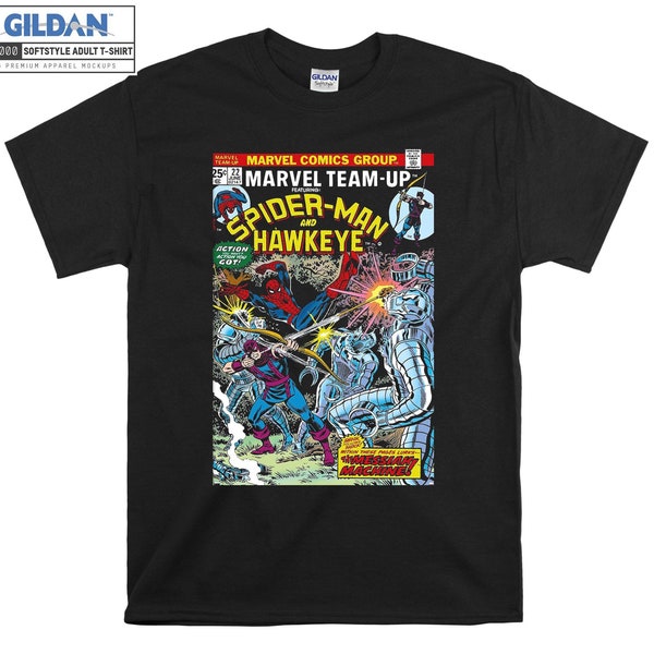 Spider-Man Hawkeye Poster T-shirt Hoodie Kids Child Tote Bag Tshirt S-M-L-XL-XXL-3XL-4XL-5XL Gildan Oversized Men Women Unisex A699