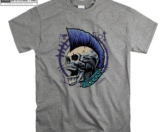 【TODAYEDITION x M】SKULL L/S TEE Harley-Davidson Men's Corrosion Skull Long Sleeve Crew-Neck