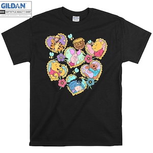 Winnie The Pooh Disney camiseta con capucha niños niño bolso de mano camiseta S-M-L-XL-XXL-3XL-4XL-5XL Gildan de gran tamaño hombres mujeres unisex A1006