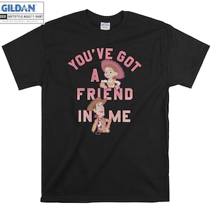 Disney toy story tem um amigo em mim camiseta com capuz crianças criança sacola camiseta S-M-L-XL-XXL-3XL-4XL-5XL gildan oversized masculino feminino unissex 6842