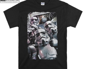 Star Wars Storm Strooper Selfie T-shirt Sweat à capuche Enfants Enfant Sac fourre-tout Tshirt S-M-L-XL-XXL-3XL-4XL-5XL Gildan Surdimensionné Hommes Femmes Unisexe A803