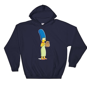 The Simpsons Famous Cartoon Tv Series Marge Simpson Hoodie Sweatshirt Pullover S-M-L-XL-XXL-3XL-4XL-5XL Oversized Men Women Unisex 5080