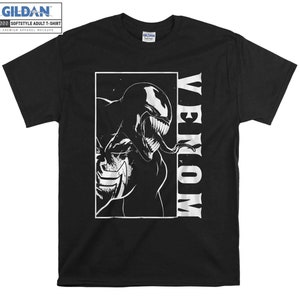 Marvel Venom Side View Tongue Out Graphic T shirt Hoodie Hoody T-shirt Tshirt S-M-L-XL-XXL-3XL-4XL-5XL Oversized Men Women Unisex 9247