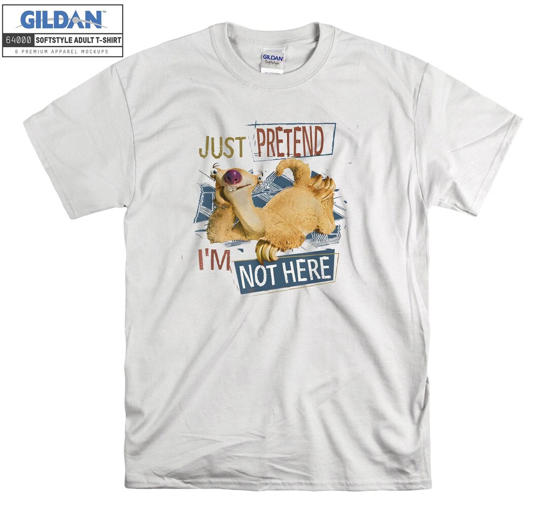 Sweat Ice Age Sid "Just Pretend I’m Not Here" - Taille Adulte Et Enfant - Coton, Coupe Classique - 9