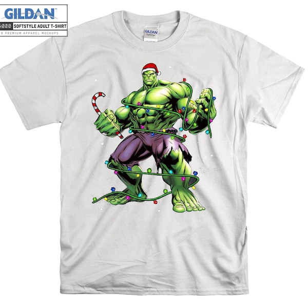 Avengers Hulk Christmas T-shirt Hoodie Kids Child Tote Bag Tshirt S-M-L-XL-XXL-3XL-4XL-5XL Gildan Oversized Men Women Unisex A523