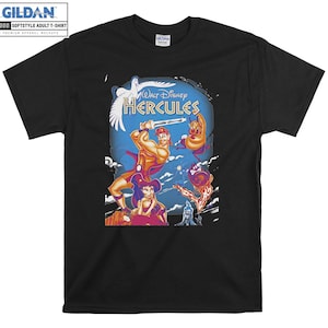 Disney Hercules Main Cast Movie T-shirt Hoody Kids Child Tote Bag Tshirt S-M-L-XL-XXL-3XL-4XL-5XL Gildan Oversized Men Femmes Unisexe 6708