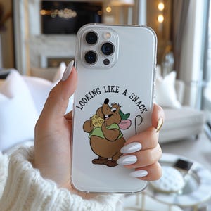 Custodia per telefono Disney retrò con simpatico topo Gus che sembra uno snack AC21