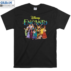 Disney Encanto Madrigal Famille T-shirt Hoody Kids Child Tote Bag Tshirt S-M-L-XL-XXL-3XL-4XL-5XL Gildan Oversized Men Femmes Unisexe 6687