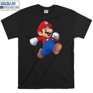 Super Mario Running Mario 3D T-shirt Hoody Kid Child Tote Bag Tshirt S-M-L-XL-XXL-3XL-4XL-5XL Gildan Oversized Men Femmes Unisexe 7418