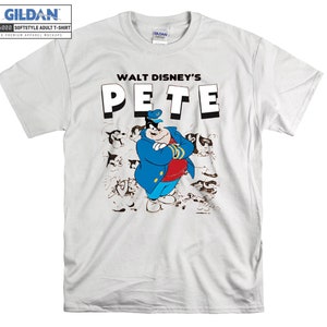 Disney Pete Funny Cartoon T shirt Hoodie Hoody T-shirt Tshirt S-M-L-XL-XXL-3XL-4XL-5XL Oversized Men Women Unisex 9018