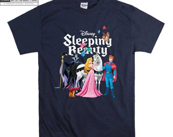 Disney Sleeping Beauty T-shirt Hoodie Kids Child Tote Bag Tshirt S-M-L-XL-XXL-3XL-4XL-5XL Gildan Oversized Men Women Unisex A468