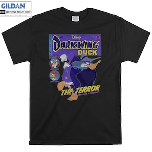 Darkwing Duck Funny The Terror T-shirt Felpa con cappuccio Bambini Bambino Tote Bag Tshirt S-M-L-XL-XXL-3XL-4XL-5XL Gildan Oversize Men Women Unisex 6613