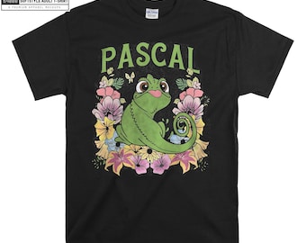 Vintage Disney Tangled Pascal T-shirt con cappuccio Bambini Bambino Tote Bag Tshirt S-M-L-XL-XXL-3XL-4XL-5XL Gildan Oversize Uomo Donna Unisex A785