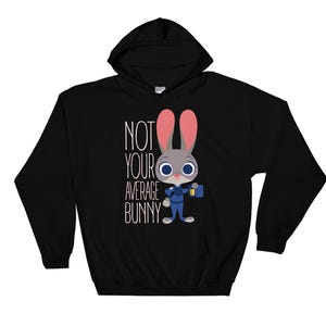 Famous Cartoon Baby Hero Judy Hopps Poster Hoodie Sweatshirt Pullover S-M-L-XL-XXL-3XL-4XL-5XL Oversized Men Women Unisex 6333
