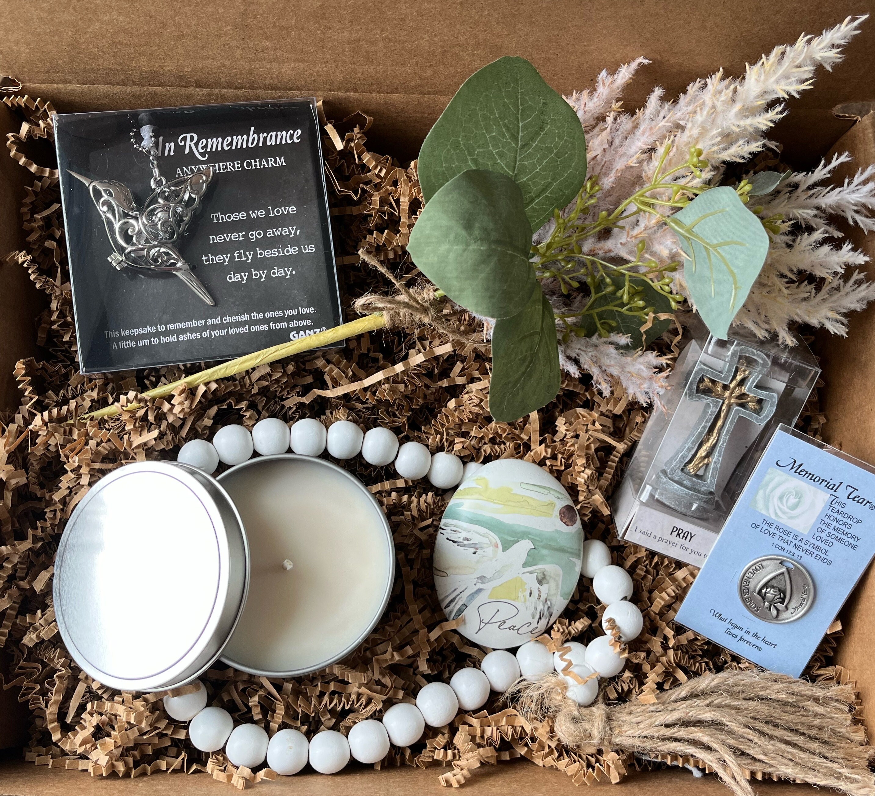 Condolence Gift Basket for Condolences Gift Basket for Remembrance Gift