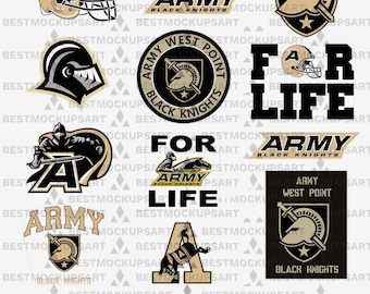 Army Black Knights Logo: US Military Academy Vector Files Png Svg Cricut. (Digital Download)