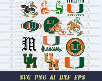 Miami  Logo (Digital Download - svg, png, ai, eps, dxf)