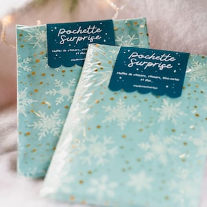 Pochette Surprise Papeterie, Cadeau Original pour les Fans de Papeterie, Idée Cadeau Unique pour Bullet Journal Addict