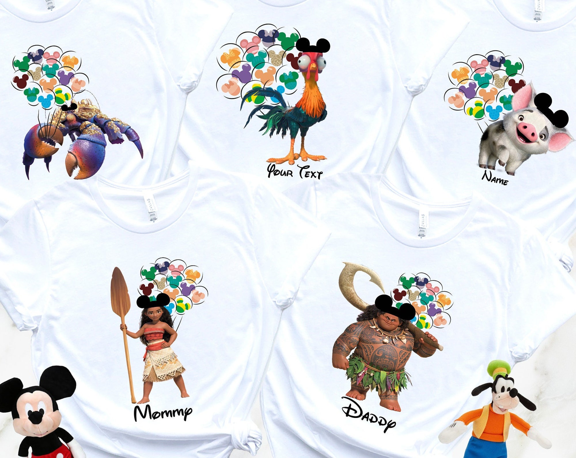 Discover Disney Moana Balloon T-Shirt