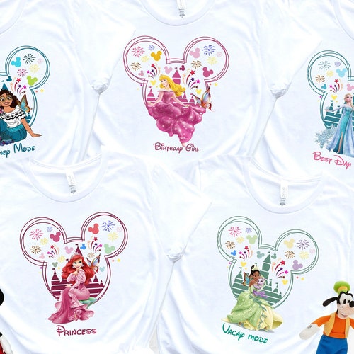 Disney Princess Birthday Shirt, Disney Princess Shirt , Princess Shirt, Kids Birthday Shirt, Girls Birthday Shirt, Disney Princess, Princess