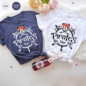 Disney Pirate Cruise Shirt, Mickey Pirate Shirt, Minnie Pirate Shirt, Pirate's Life For Me Shirt, Disney Cruise Trip Shirt, Disney Cruising