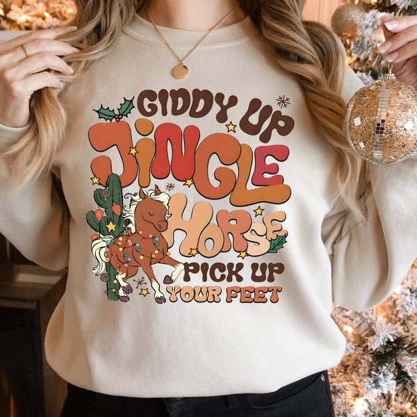 Giddy Up Cowboy Western Tee - Denim
