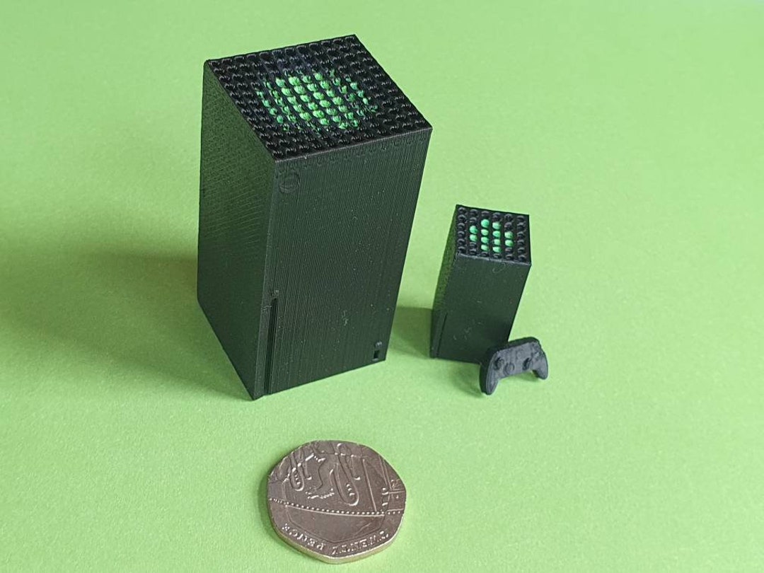Xbox Series X Model Dollhouse Furniture 3d Printed Etsy