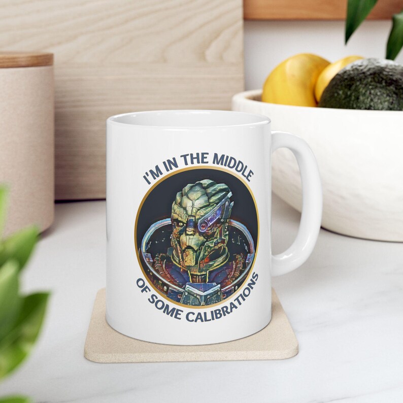 Mass Effect Mug Garus Vakarian Quote Gamer Coffee or Tea Cup image 6