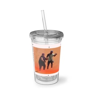 90 Day Fiance tumbler with straw, reality TV cup, Azan Nicole meme, double wall acrylic, 16oz iced coffee cup, BPA-free, celebrity quote