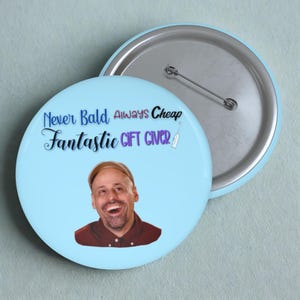 Gino 90 Day Fiance Pinback Button: Dental Health Gift