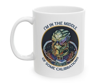 Mass Effect Mug Garus Vakarian Quote Gamer Coffee or Tea Cup