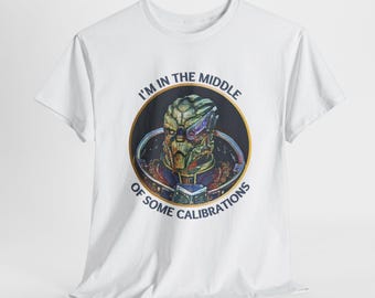 Camiseta de Garrus Vakarian: Camiseta de juego Mass Effect Calibrations