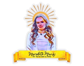 RHOSLC Meredith Marks Real Housewives Patron Saint of Xanax Stickers