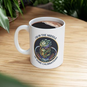 Mass Effect Mug Garus Vakarian Quote Gamer Coffee or Tea Cup image 7
